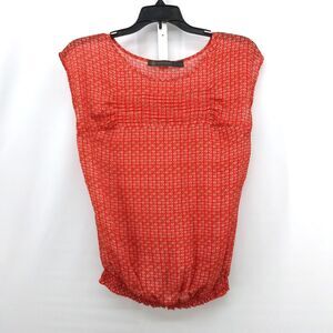 Outback Red Shirt Women's Size XS Red Sleeveless Blouse